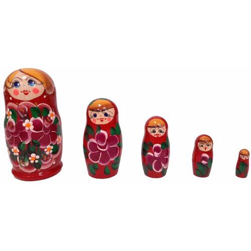  Originalna ruska matrjo&amp;scaron;ka 11 cm, set od 5 kom Slike