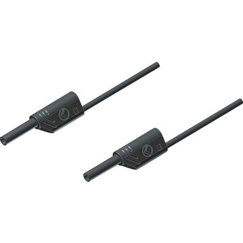 SKS Hirschmann MVL S 200/1 Au varnostni merilni kabel [lamelni vtič 2 mm - lamelni vtič 2 mm] 2.00 m črna PVC merilni kabel MVL S 200/1 Au\, 1 mm2\, 200cm\, črn\, 2 mm na 2 mm, (20422443) Cene