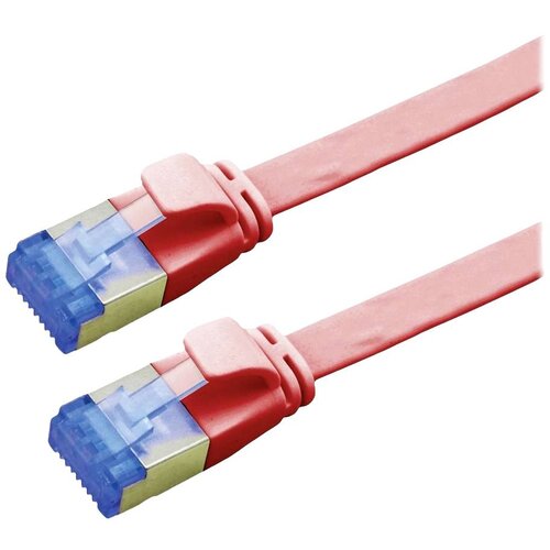 Value 21992125 RJ45 omrežni kabel\, Patch kabel CAT 6a F/UTP 5.00 m rdeča 1 kos, (20630807) Cene