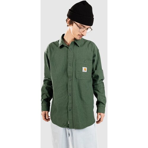 Carhartt WIP Edgar Srajca sycamore tree / wax Slike