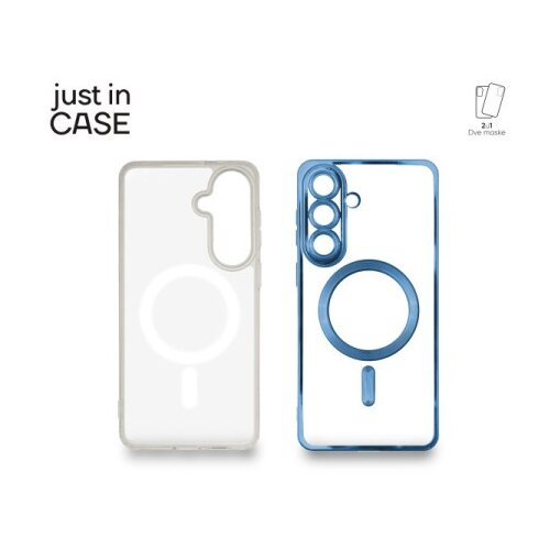 Just In Case 2u1 Extra case MAG MIX paket maski za telefon za Samsung S26+ PLAVI ( MAG247BL ) Slike