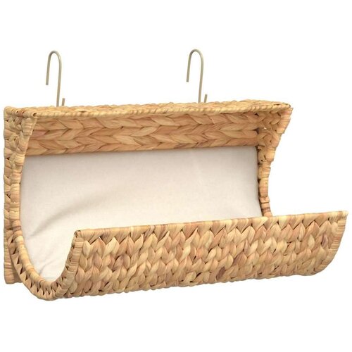 vidaXL Mačja postelja z blazino vodna hijacinta 37x20x20 cm Cene