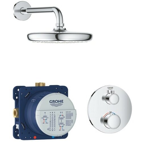 Grohe Grohtherm ugradni set SA Tempesta 210 tu&scaron; ružom 34726000 Cene