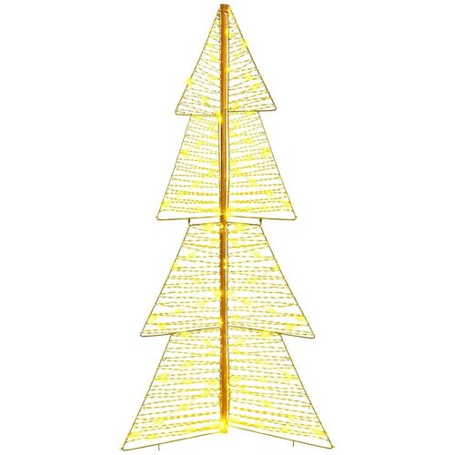  Božićno drvce s 160 LED svjetlima Topla bijela 150 cm PET Slike