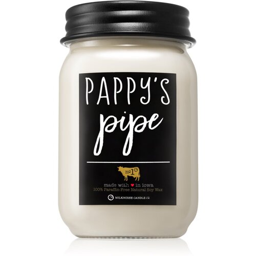 Milkhouse Candle Co. Farmhouse Pappy&amp;#039;s Pipe mirisna svijeća Mason Jar 368 g Slike