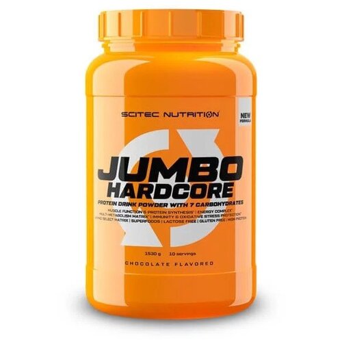 Scitec Nutrition Gainer Jumbo Hardcore, Čokolada, 1530g Cene