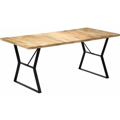  Jedilna miza 180x90x76 cm trden mangov les, (20711132)