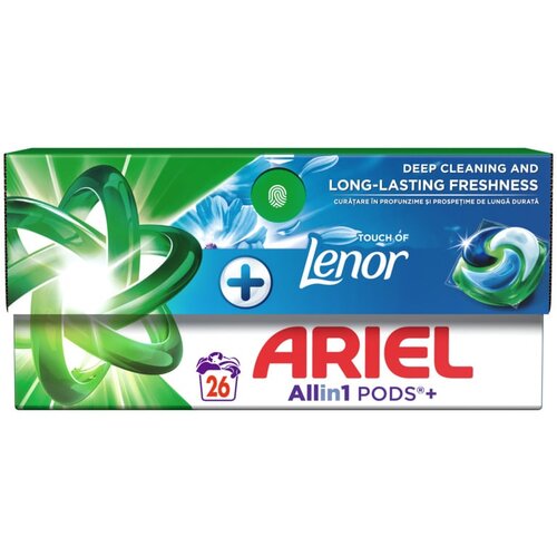 Ariel All in One Touch of Lenor kapsule za pranje veša, 26kom Cene