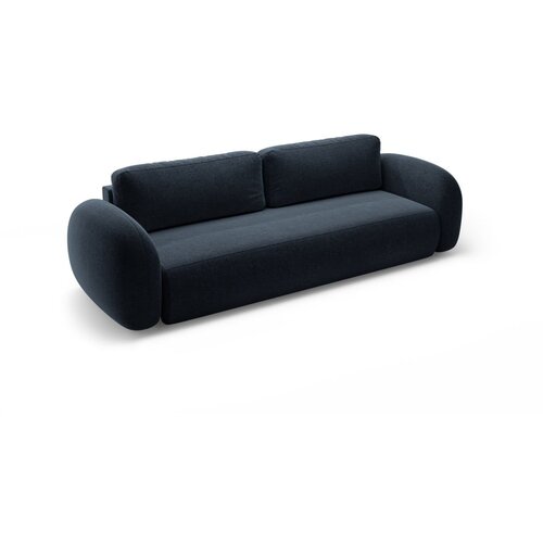 Cosmopolitan Design Tamno plava sklopiva/s prostorom za odlaganje sofa od &amp;scaron;enila 262 cm Tonale &amp;ndash; Slike