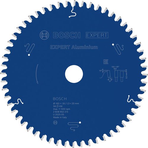 Bosch list testere za aluminijum expert 2608902215, 165 mm, 56T Cene