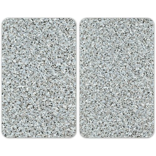 Wenko komplet 2 steklenih za&amp;scaron;čitnih plo&amp;scaron;č za &amp;scaron;tedilnik granite, 52 x 30 cm Slike
