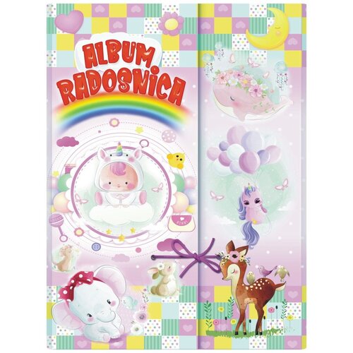  Radosnica devojčice beba roze - omot sa vezicom + album + Kesa-1794 Cene