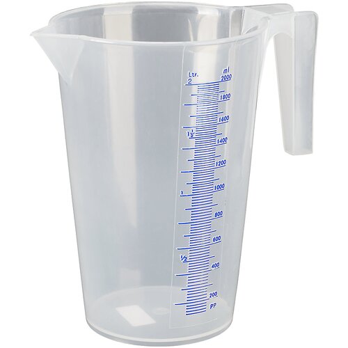 Pressol prozorna merica, 2 l, de 6 kosov, pp, s skalo Slike