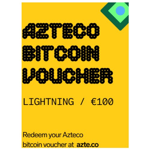 Azte.co Azteco Bitcoin Lightning Voucher 100 EUR Key GLOBAL Cene