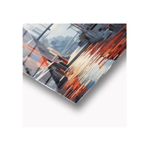 WALLXPERT dekorativna slika od kaljenog stakla skyrise 30 x 43 Slike