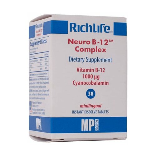 Richlife neuro B12 kompleks 30 tableta Slike