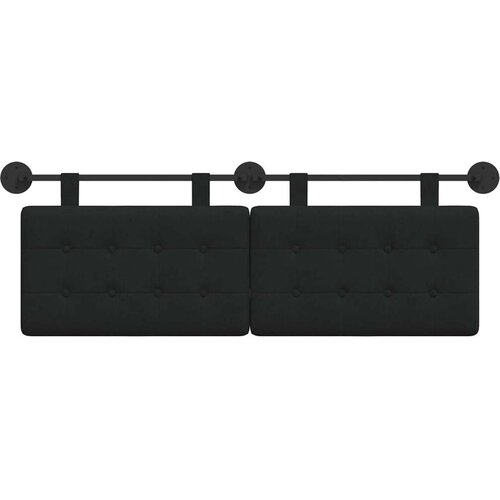  Držeće uzglavlje Zidne tkanina - Crna 120 cm bez LED Slike