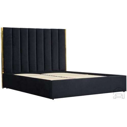 Xtra furniture Postelja Palazzo - 160x200 cm - črna, (20630477) Cene