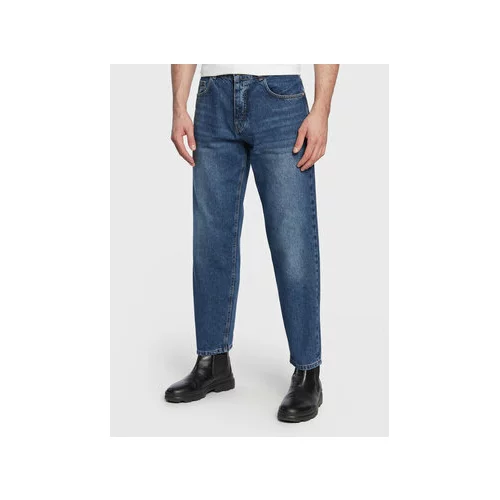 Sisley Jeans hlače 4RQESE00S Modra Regular Fit