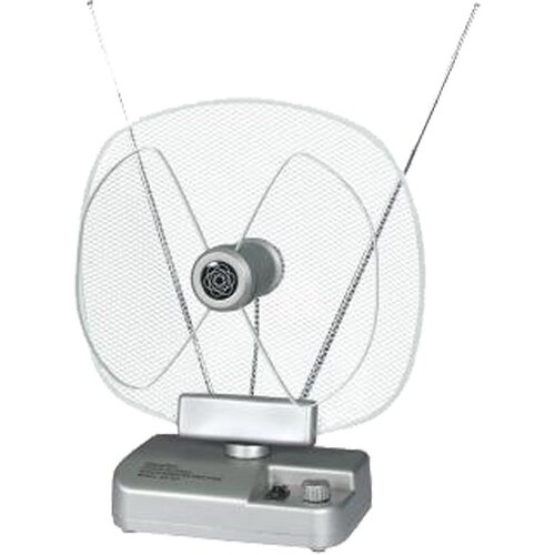 Falcom Antena sobna sa pojačalom, UHF/VHF, srebrna - ANT-204S Cene
