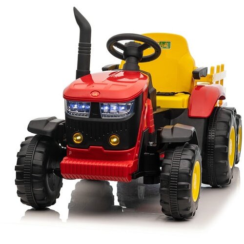  Dečiji traktor na akumulator crveni 0060 Slike