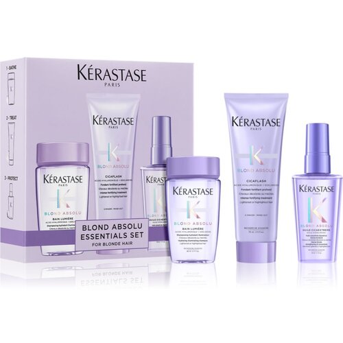 Kérastase Blond Absolu darilni set (za blond lase in lase s prameni) Cene