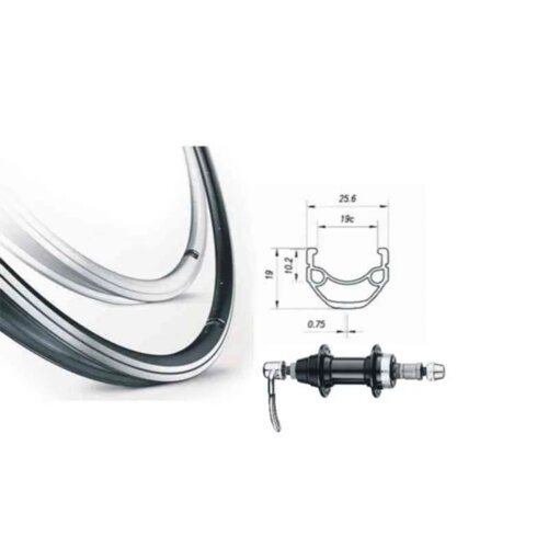  Kotač II 28/29" kranc Mach1 ER-10 za QR CRNI Cijene