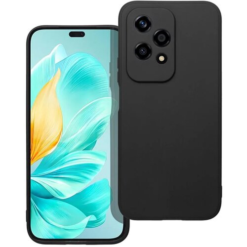  Gumijasti / gel etui Matte za Honor 200 Lite - črni Cene