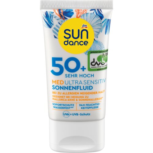 sundance med ultrasensitive fluid za sunčanje sa veoma visokim zaštitnim faktorom SPF50 50 ml Cene