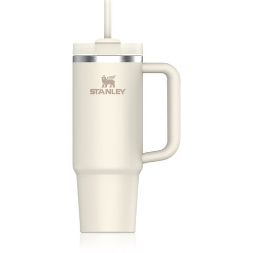 Stanley Quencher H2.O FlowState&amp;trade; Tumbler tumbler sa slamkom od nehrđajućeg čelika srednji Cream 890 ml Slike