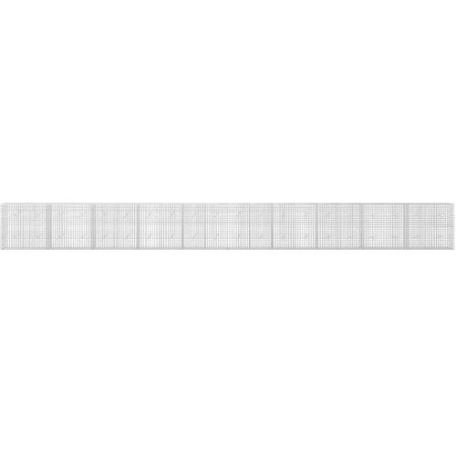  Gabion s žicom debljine 5 mm i mrežom 5x5 cm 1000x20x100 cm - 20 cm 100 cm 1000 cm Slike