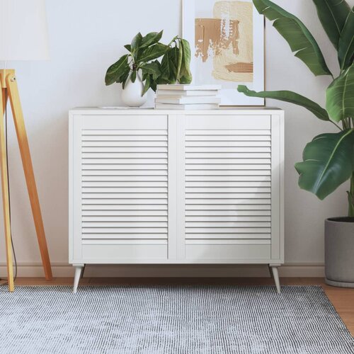  Vrata za ormarić rešetkasta 2 kom bijela 69 x 49,4 cm borovina Cene