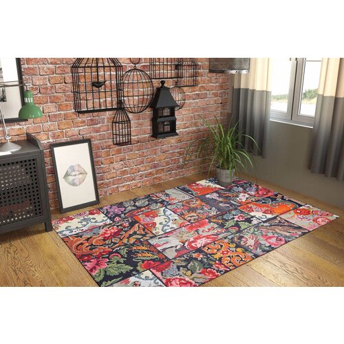 Conceptum Hypnose tepih Jazz Chenille 153, 75x230cm, Crni Slike