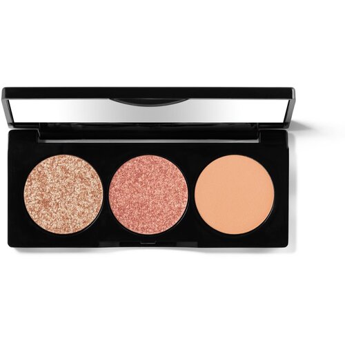 Bobbi Brown Essential Eye Shadow Trios paleta senčil za oči za popoln videz odtenek Soft Coral 4,4 g Slike