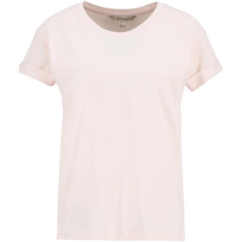 Barbour Majice s kratkimi rokavi LTS0718-LTS Rožnata Slike
