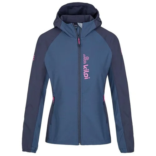 Kilpi Women's softshell running jacket BALANS-W dark blue