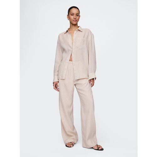 GAP Linen Trousers Wide - Women&amp;#039;s Slike
