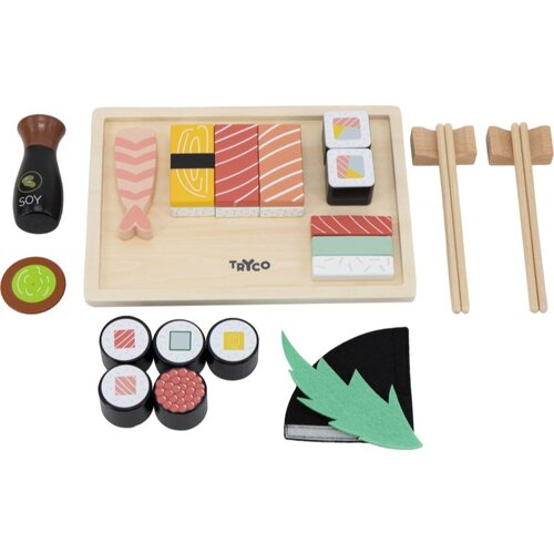 Tryco Wooden Sushi Set igrača iz lesa 18m+ 1 kos Cene