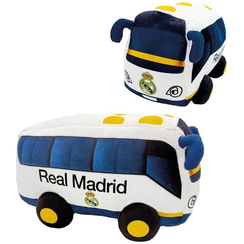 REAL MADRID Pli&amp;scaron;ani autobus 20 cm Slike