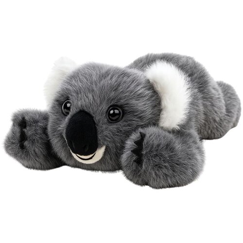 Plišana igračka, igračka, ležeći koala medvjedić, siva, 30 cm Cene
