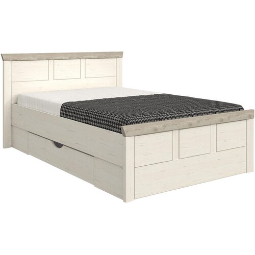 Hom`in POSTELJA S PREDALOM 120 cm x 200 cm , siva, bela Cene