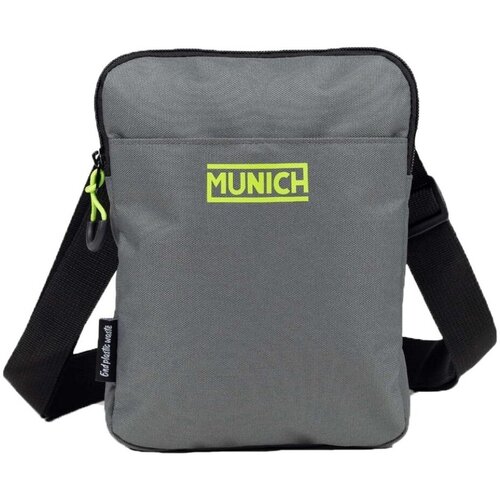 Munich Torbe za čez ramo GYM SPORTS RECYCLED Siva Slike