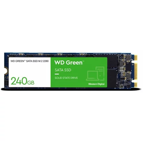 Western Digital GREEN 240 GB - M.2 SATA SSD pogon, (20362483)