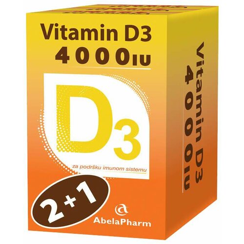 Abela pharm vitamin D3 4000 iu 2+1 abela Cene