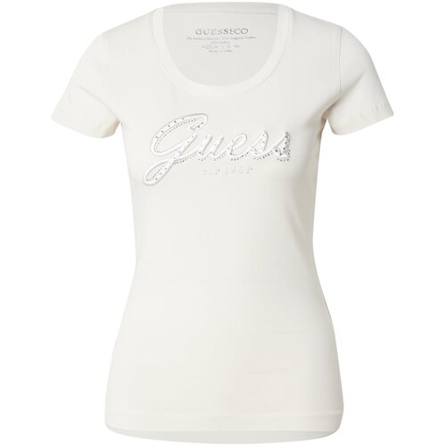 Guess Majica transparentna / bela / naravno bela Slike