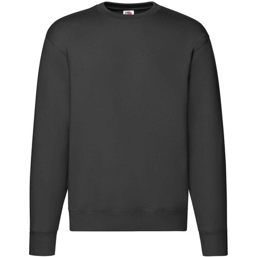 Fruit Of The Loom Men&amp;#039;s Black Sweatshirt Set-in Sweat Slike