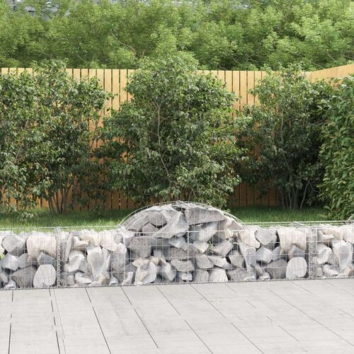  Obokane gabion košare 15 kosov 200x50x40/60 cm pocinkano železo Cene
