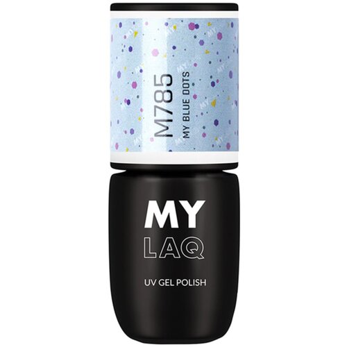 MYLAQ UV Gel Polish gel lak za nohte odtenek My Blue Dots 5 ml Cene