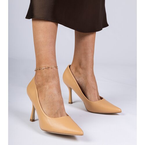 D/CEO marka niezdefiniowana Brown classic pumps made of eco-leather Kolly Cene