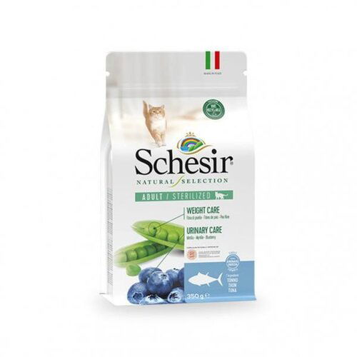 Schesir Dry Cat Natural Selection Sterilized Tunjevina, hrana za mačke 350 g Cene